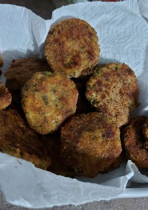 Foto di Hamburger di zucchine
