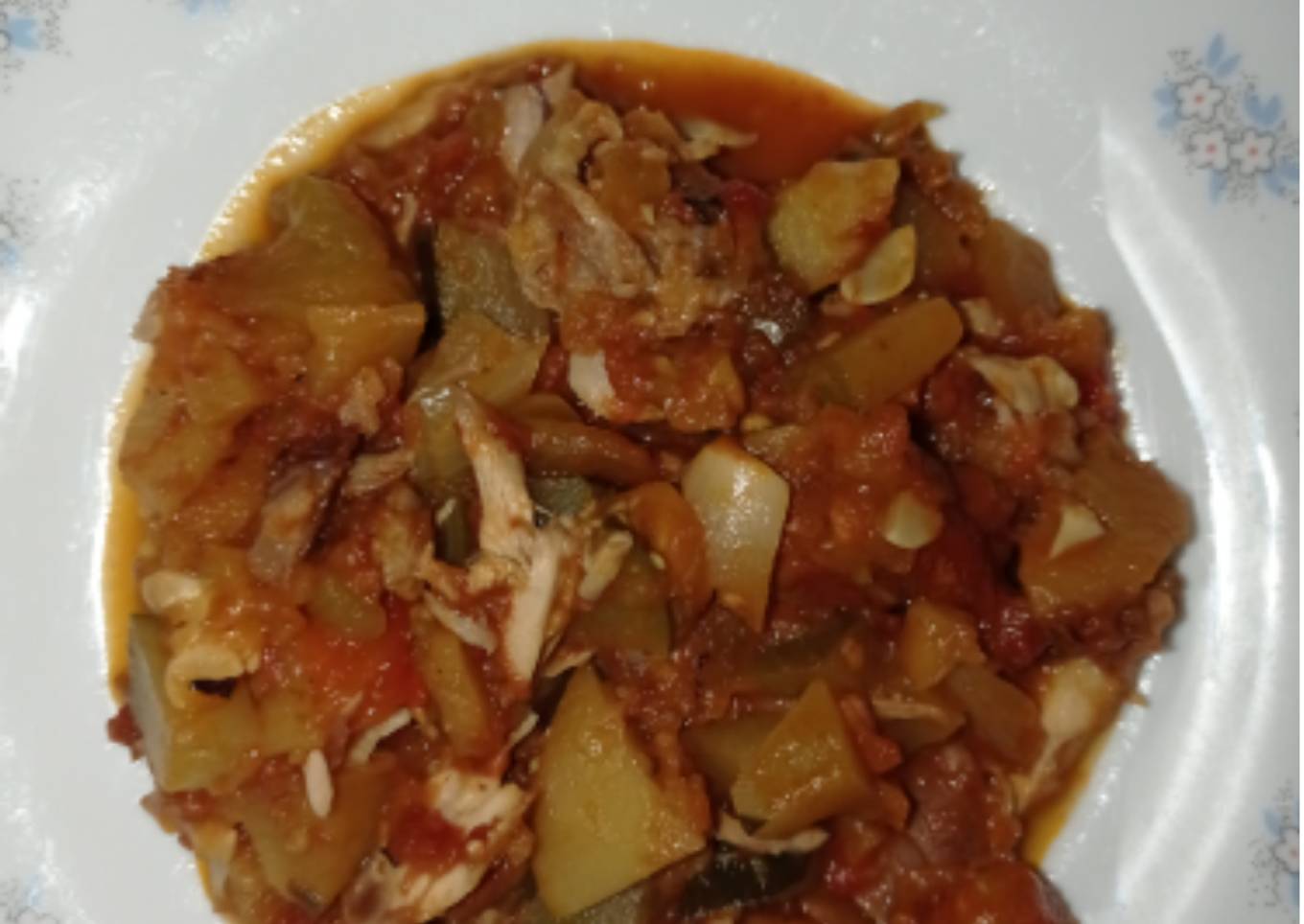 Casi pisto con pollo