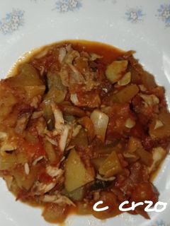 Una foto de Casi pisto con pollo