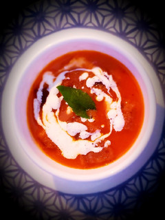 A picture of Bean tomato soup🥣😋.