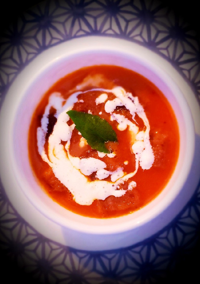 A picture of Bean tomato soup🥣😋.