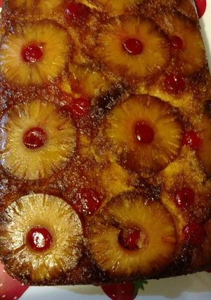Una foto de Volteado de piña