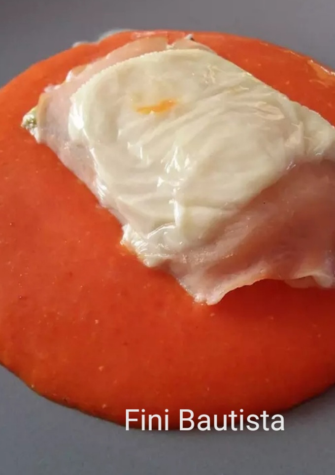 Una foto de Pencas en salsa de pimiento