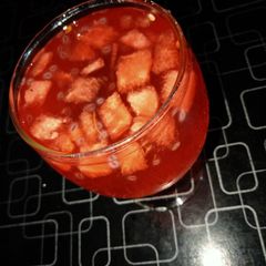 A picture of Watermelon juice 🍉🍹.