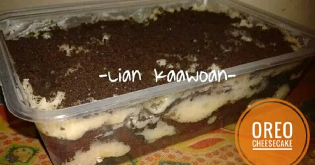 Resep Oreo Cheesecake oleh Lianza Kaawoan - Cookpad