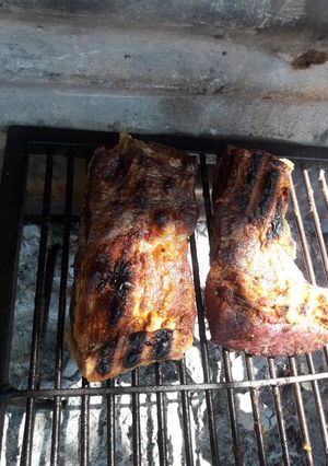 Una foto de Carne asada