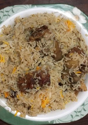 A picture of Delhi biryani.