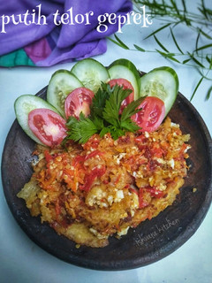 Foto resep Putih telur geprek