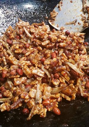 Foto resep Kering Tempe Teri Kacang
