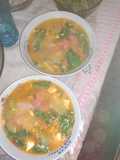 Seblak telor sosis dan caesim