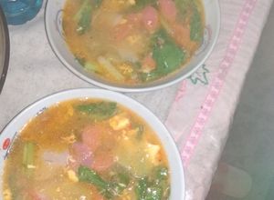 Foto resep Seblak telor sosis dan caesim