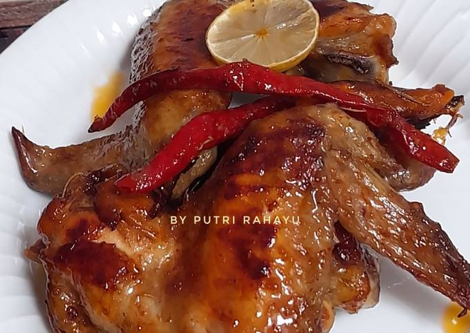 Bagaimana Menyiapkan Garlic Lemon Chiken Wing Anti Gagal