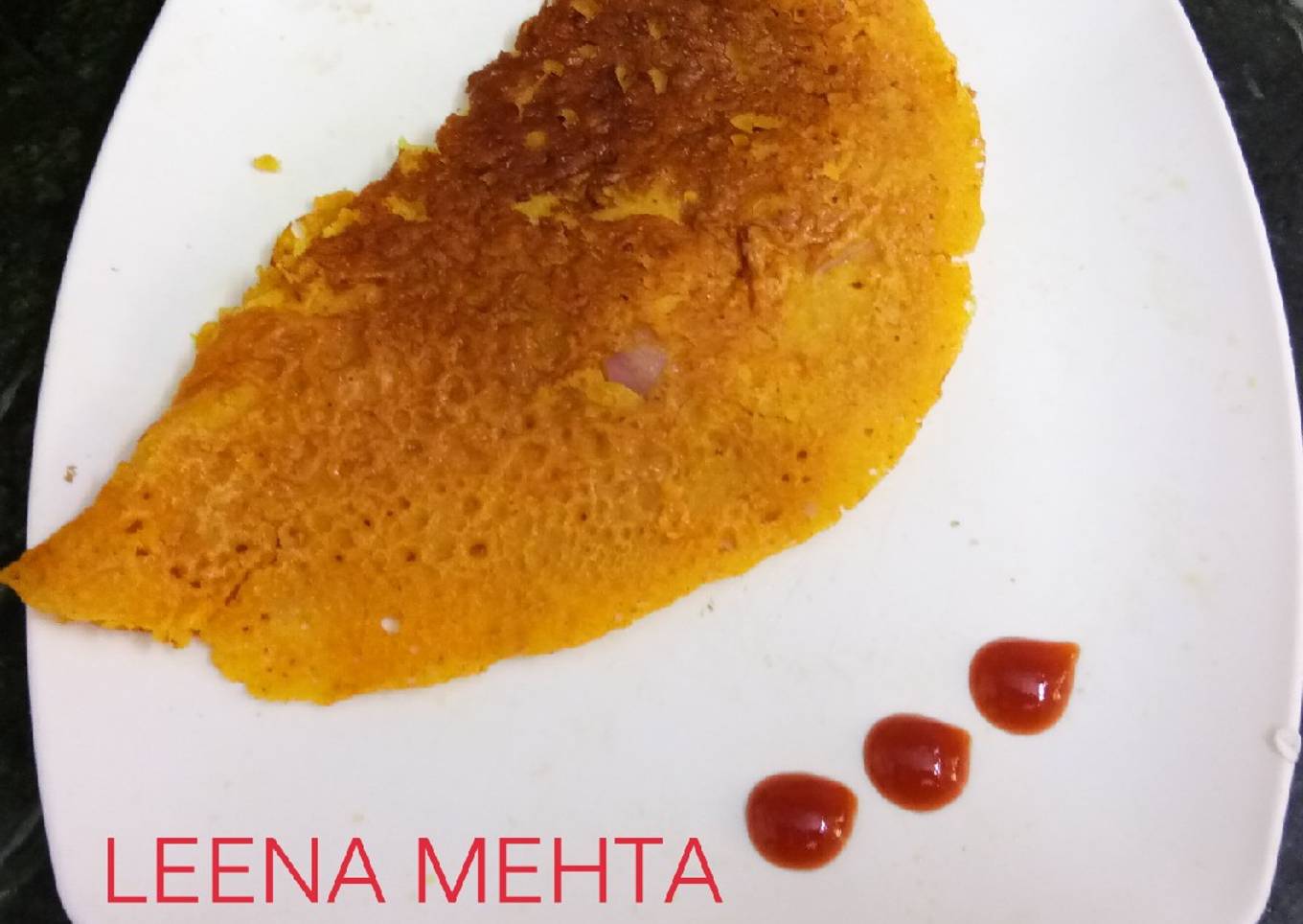 Rice flour masala puda