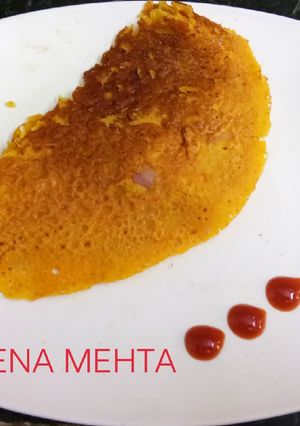 A picture of Rice flour masala puda.