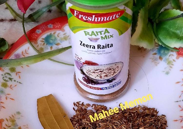 Step-by-Step Guide to Prepare Any-night-of-the-week Zeera Raita masala