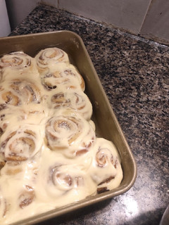 Una foto de Rolls de canela