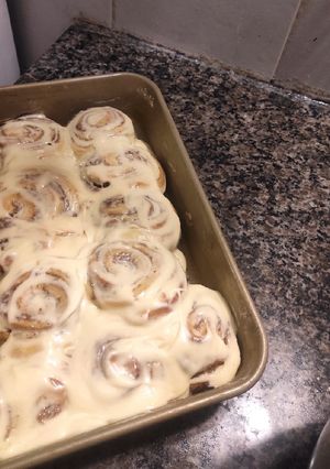 Una foto de Rolls de canela
