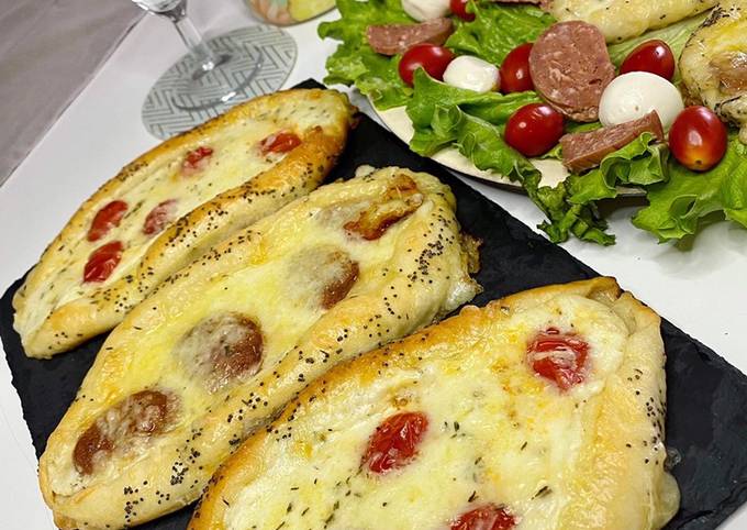Recette Savoureux Pizza turque | Pide 🇹🇷