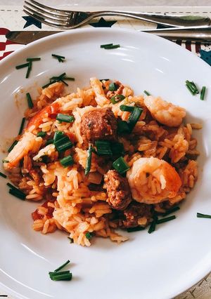 Φωτογραφία της συνταγής Jambalaya με γαρίδες και andouille sausage