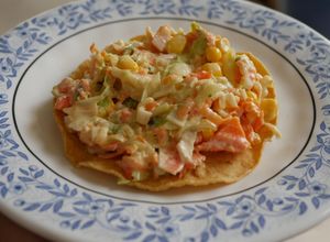 Una foto de Ensalada de surimi