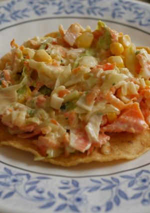 Una foto de Ensalada de surimi