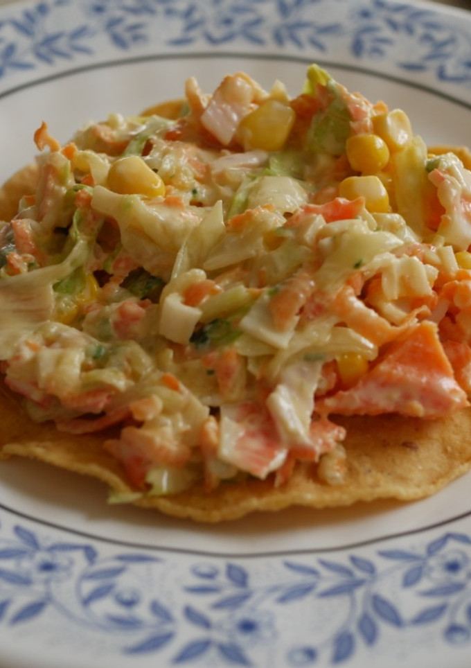 Una foto de Ensalada de surimi