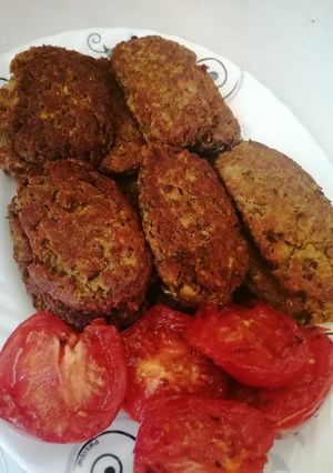 عکسی از دستور کتلت عدس