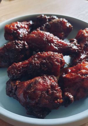 A picture of Korean Fried Chicken.