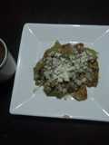 Chilaquiles navideños verde de Salsa de aguacate  las Correa