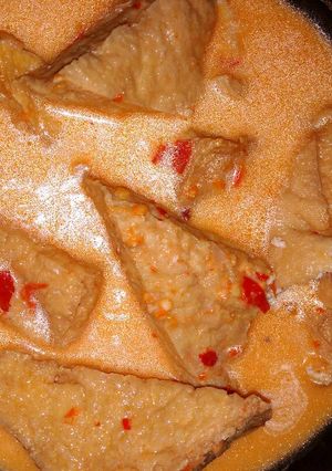 Foto resep Tahu santan pedas