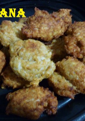 Una foto de Croquetas de arroz con atún