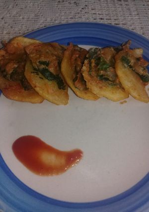A picture of Potato Chillie Bites.