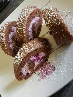 Zabos túrós tekercs recept fotója