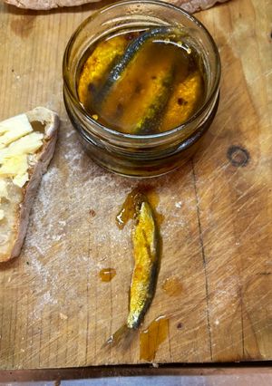 Foto di Sardelle salate alla calabrese