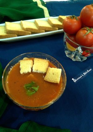 ટોમેટો સૂપ (Tomato Soup Recipe In Gujarati) રેસીપી મુખ્ય ફોટો