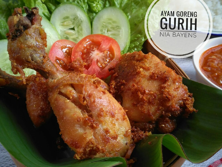 Resep Ayam goreng gurih Sederhana Dan Enak