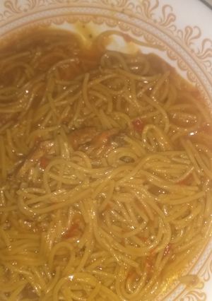 A picture of Spaghetti.