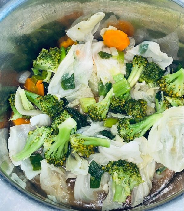 Foto resep Capcay Sayur Brokoli, Wortel, Kol