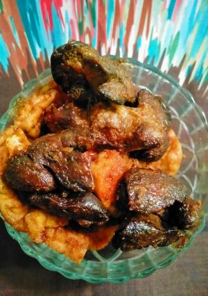 Foto resep 396. Hati Ayam Bumbu Rujak