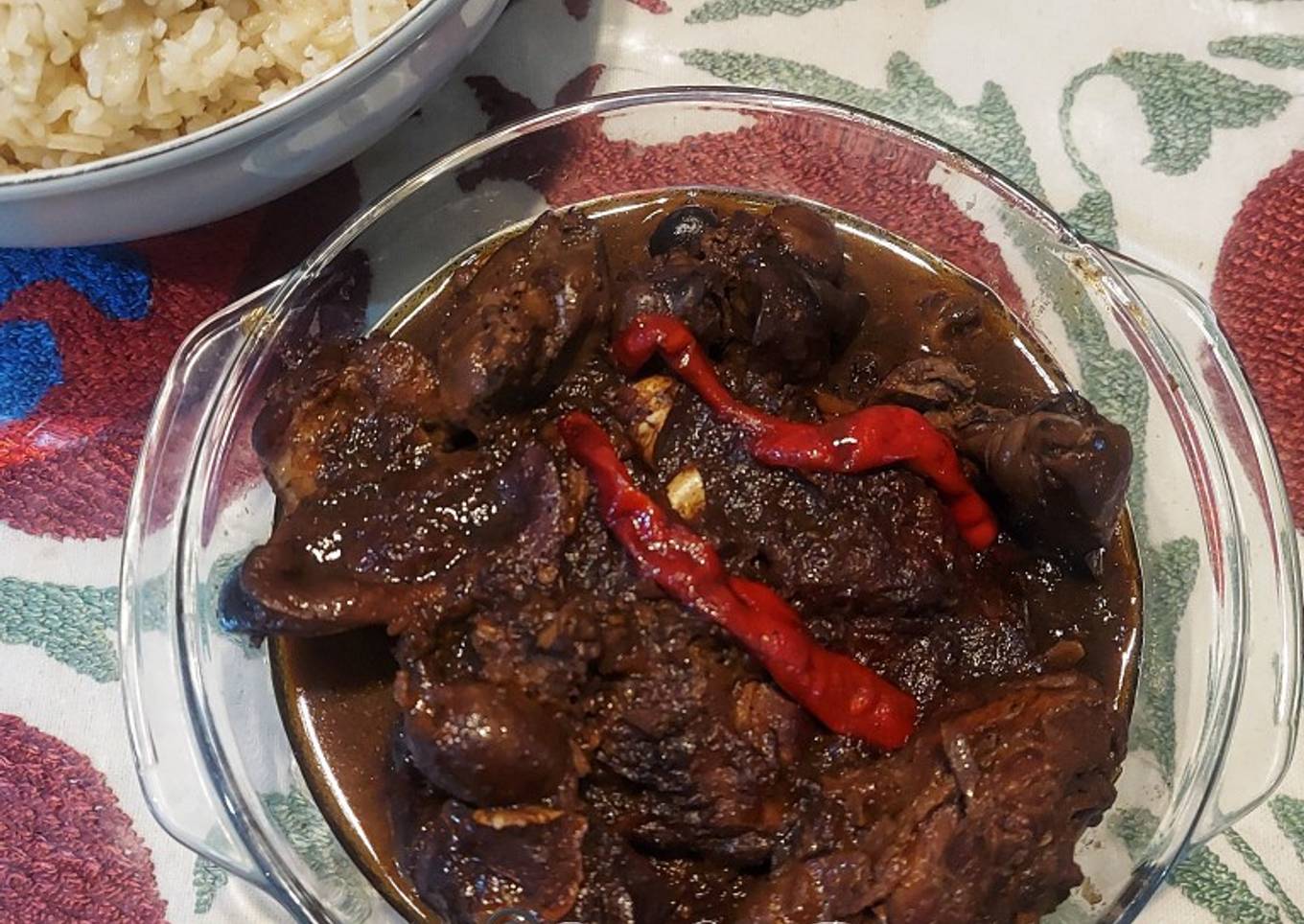 Ayam Hati Ampela Kecap Bumbu Ngohiong - MPASI 1+