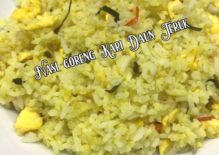 Resep Nasi Goreng Kari daun Jeruk, Sempurna