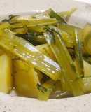 Borraja con patatas
