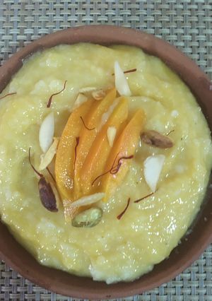 A picture of Mango Firni.