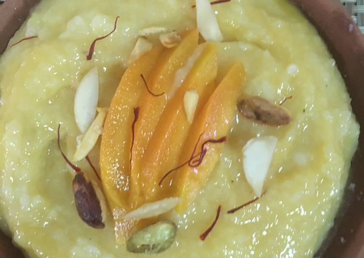 ##Mango phirni