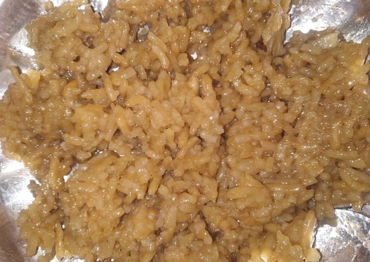 Step-by-Step Guide to Prepare Homemade Jaggery Rice