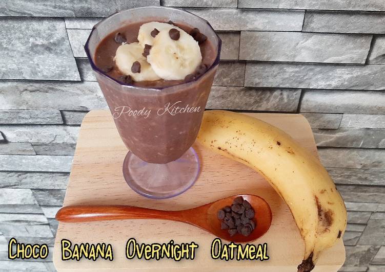 Choco Banana Overnight Oatmeal