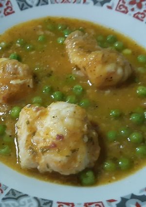 Una foto de Rape en salsa