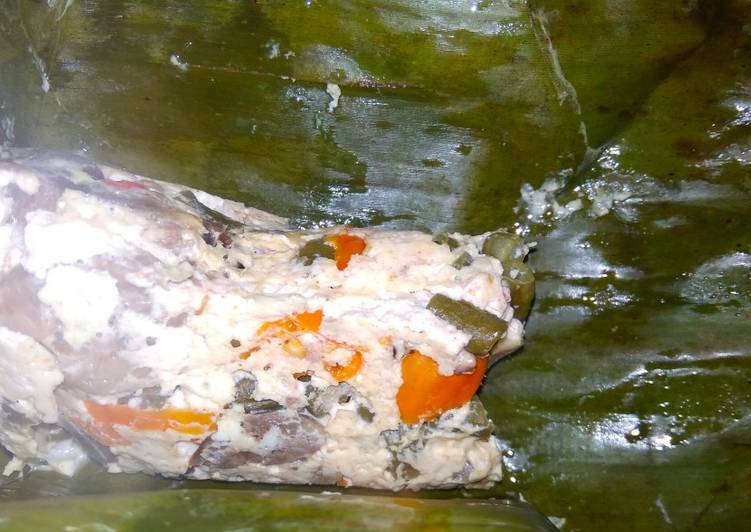 Resep Pepes campur tahu yang mudah