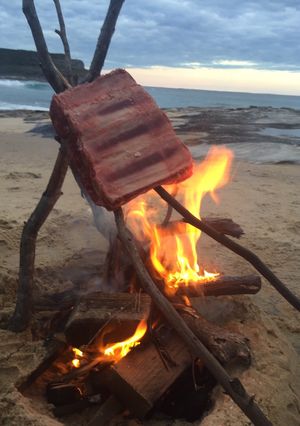 Hình của món Sườn bò BBQ.