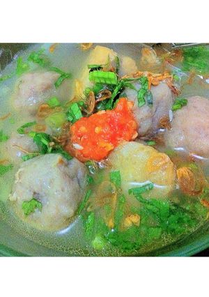Foto resep KUAH DAN SAMBAL BAKSO MAKNYUS